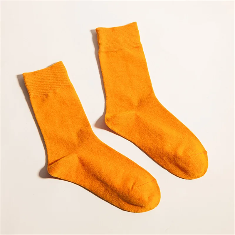 [EIOISAPRA] хлопковые носки ярких цветов в Корейском стиле женские милые короткие носки по щиколотку желтые, синие, фиолетовые, зеленые, красные, черные носки для девочек в подарок