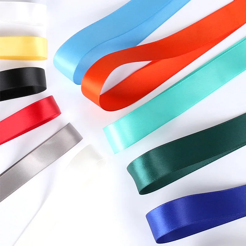 1 Pair 80/100/120/140cm Women Satin Lace Ribbon Caramel Color Double-Sided Material Smooth Bud Silk Wide Flat Shoelaces 30 Color
