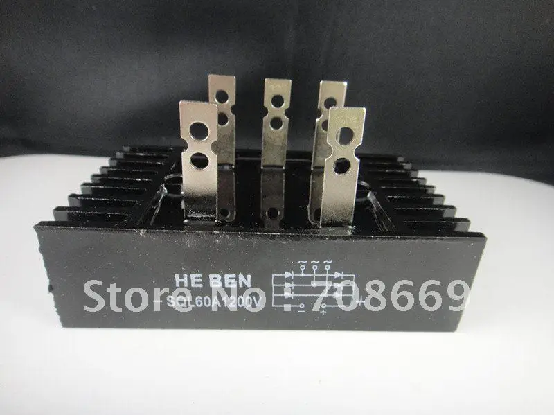 

3-Phase Diode Bridge Rectifier 60A 1200V SQL60A New