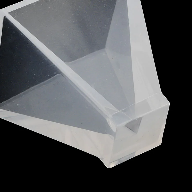 Силиконовые смолы кристалл ювелирные изделия формы кулон Пирамида силиконовые украшения смолы ручной инструмент