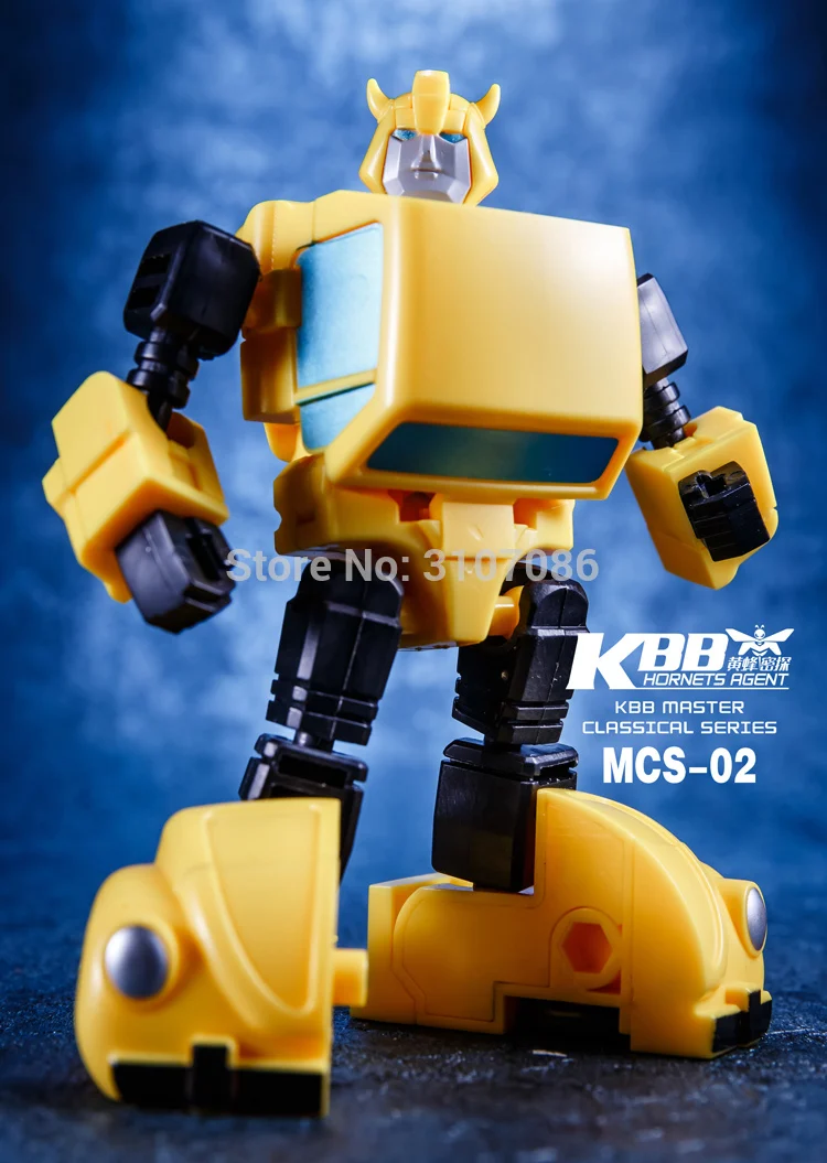 KBB G1 трансформация MSC-02 MSC02 пчела карманная война 10 см фигурка Робот Игрушки