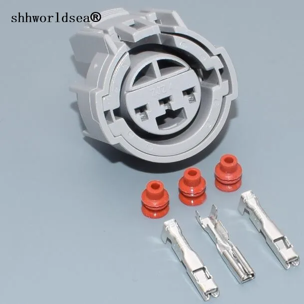 Shhworldsea 3 Pin 2.0mm Automotive Connector Pug Electronic Power