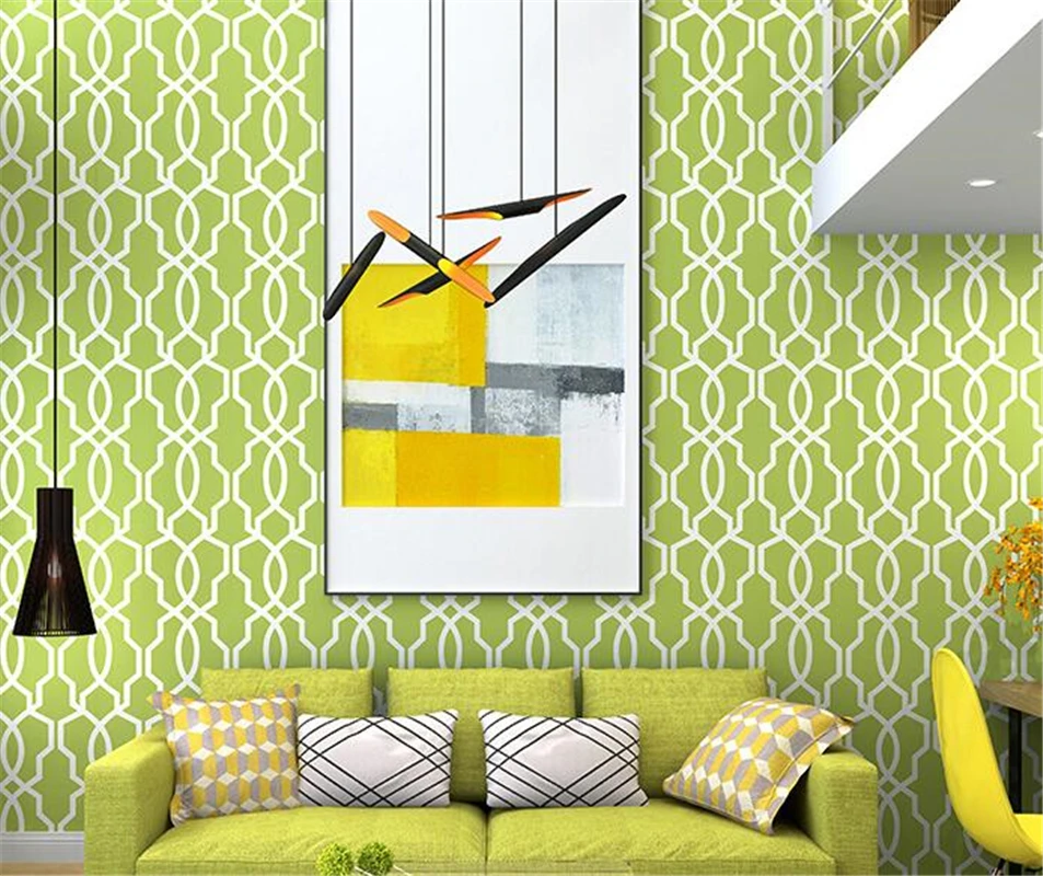 beibehang The new Chinese style bedroom modern minimalist wall paper woven plain lattice window geometry background 3d wallpaper beibehang The new Chinese style bedroom modern minimalist wall paper woven plain lattice window geometry background 3d wallpaper