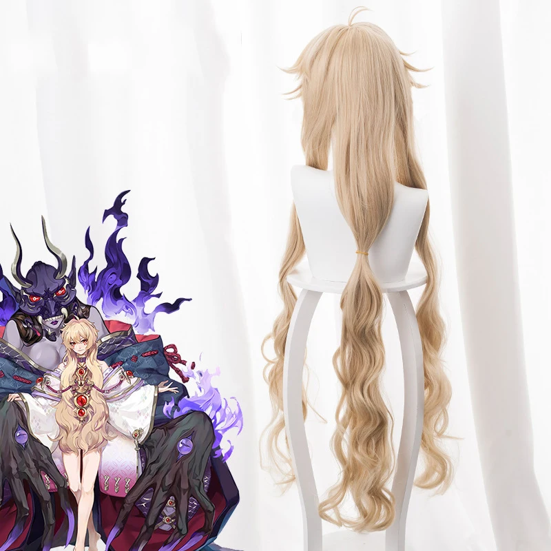 Новые Аниме игры Косплей парик Onmyoji играть парики Хэллоуин Карнавал вечерние
