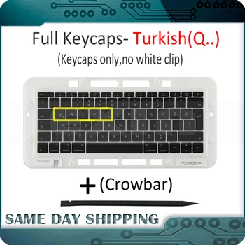 

Laptop A1706 A1707 A1708 Keys Keycaps Turkish Turkey Key Cap Replacement for Macbook Pro Retina 13" 15" 2016 2017 Year