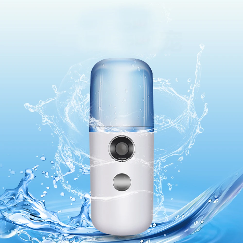 USB Nano Sprayer Portable Face Spray Bottle Facial Hair Steamer Ultrasonic Ozone Face Sprayer Hydrating Skin Care Tools