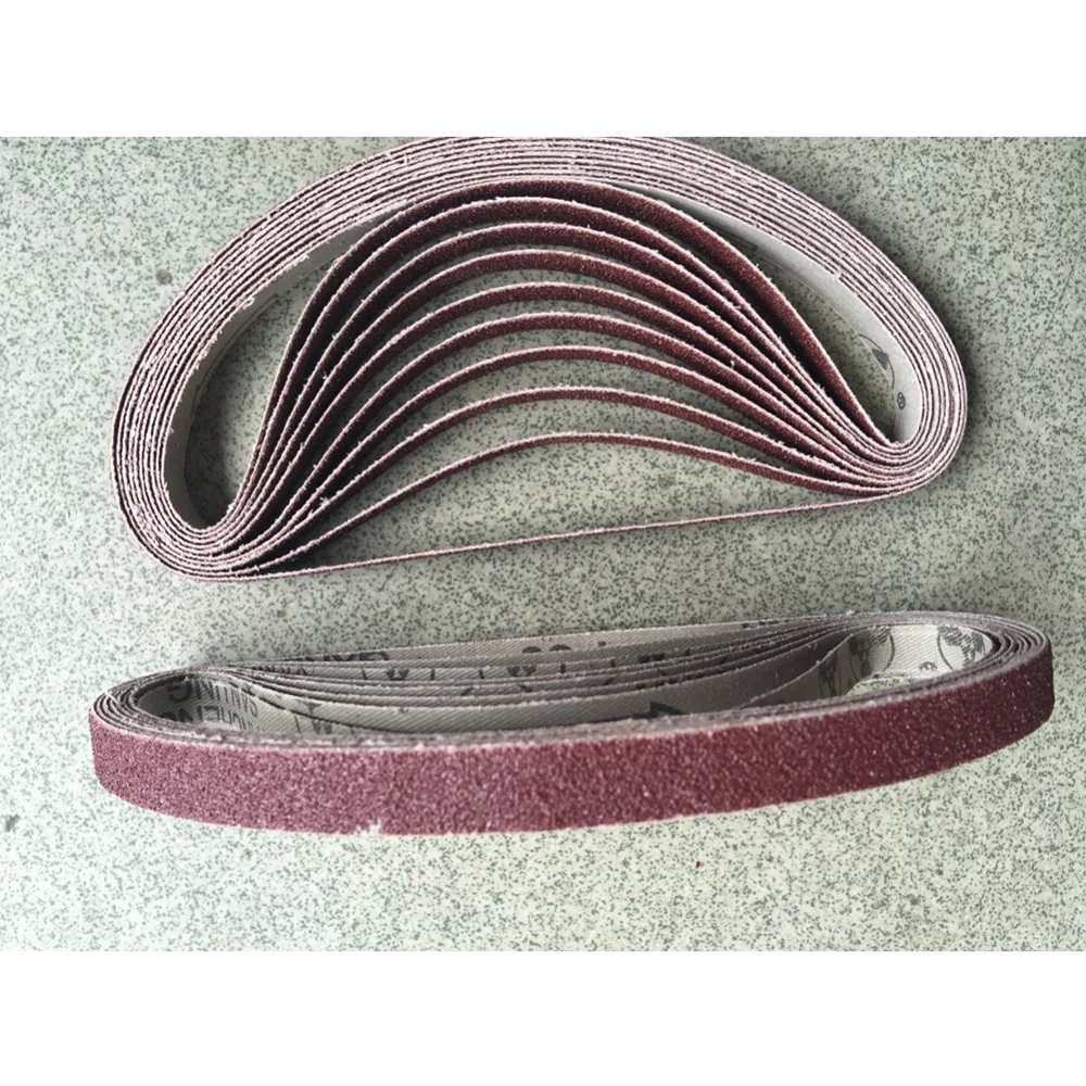 

96pcs Sanding Belts 40-240 Grits Sandpaper Abrasive Bands for Sander Power Rotary Tools Dremel Accessories Abrasive Tool