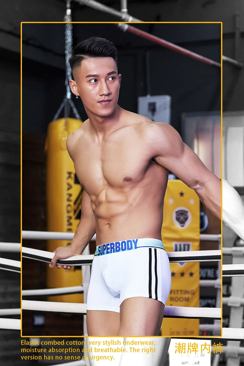 Men Boxers Underwear Cotton Tight Sexy Ropa De Hombre Calsoncillos Hombre Cueca Masculina Calzoncillo Hombre Ondergoed Mannen