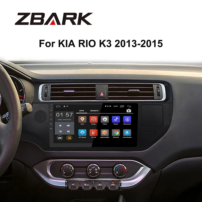 

9" Android RAM 2G Car Radio Multimedia stereo Player GPS Navigation NO DVD for KIA RIO K3 2013 2014 2015 YHTK9074