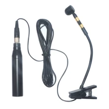 IM-20-X3 Проводной Инструмент конденсаторный микрофон для саксофона с 3Pin мини XLR Phantom адаптер питания