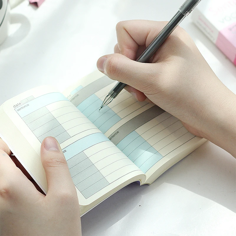 Candice guo корейский канцелярский ультра толстый блокнот с надписью learn pocket book I love