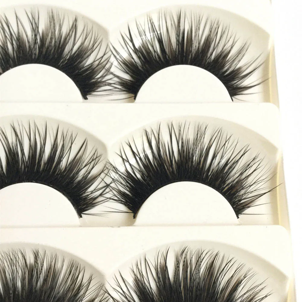 

Design False Eyelashes 5 Pairs/Set Supplies Casual Handmade Magic Fake Eye Lashes