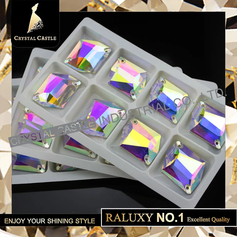 glass sew on