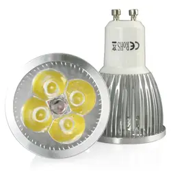 3 Вт/4 Вт GU10 Светодиодный прожектор высокой Мощность лампы высокой Яркость пятно света энергосберегающие лампы Universal Down свет