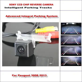 

Dynamic Guidance Rear Camera For Peugeot 3008 2013 / 580 TV Lines HD 860 * 576 Pixels Parking Intelligentized