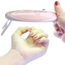 Новинка Женская мода Сушилка для ногтей 8 Вт Мини светодиодный УФ-гель для ногтей аппарат для маникюра лампа для гель-лака Лак машинка для дизайна ногтей Прямая поставка