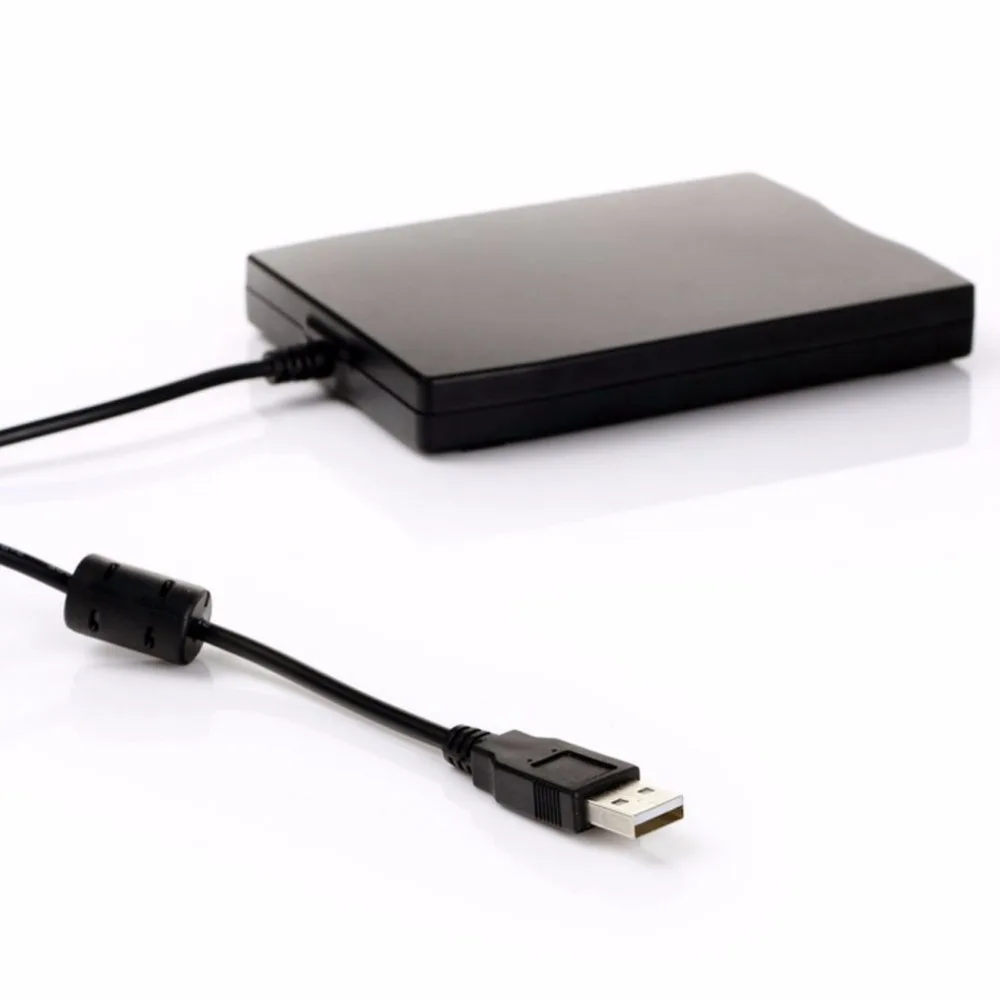3,5 дюйма 1,44 МБ FDD черный USB портативный внешний интерфейс флоппи-диск FDD Внешний USB дисковод для ноутбука