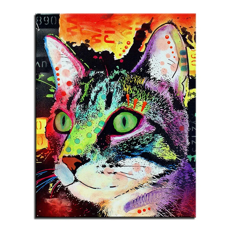Toile De Peinture De Singe Sans Cadre Moderne Images Murales Creatives Multicolores De Chat Pour Decor De Chambre D Enfants Decor De Maison Aliexpress Toile De Peinture De Singe Sans Cadre Moderne Images Murales Creatives Multicolores De Chat Pour Decor De Chambre D Enfants Decor De Maison Aliexpress