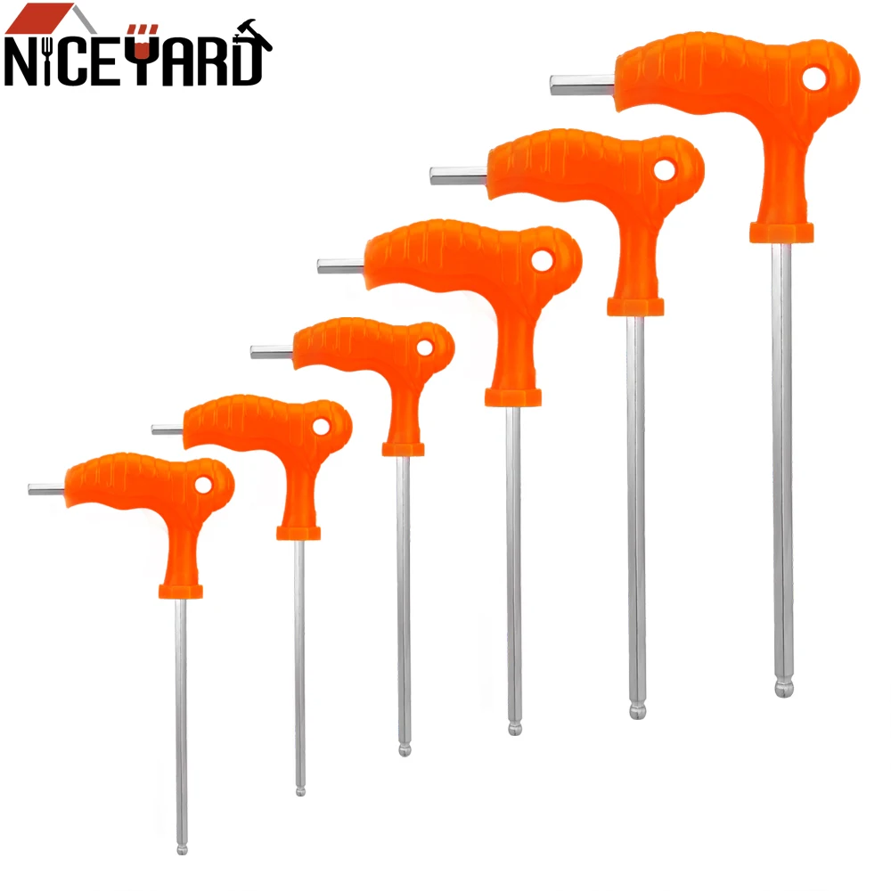 Шестигранный ключ NICEYARD внутренний шестигранный из высокоуглеродистой стали 2 5
