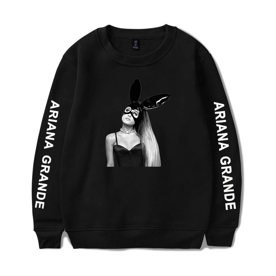 

Ariana Grande hoodies women/men hip hop casual hoodie sweatshirt women fashion Tumblr Jacket coat spring autumn tracksuit tops