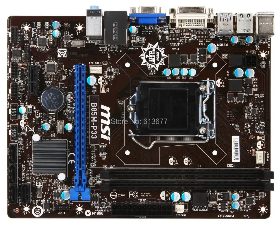 100% original Free shipping motherboard for MSI B85M-P33 DDR3 LGA 1150 Solid Capacitor free shipping 100% original Free shipping motherboard for MSI B85M-P33 DDR3 LGA 1150 Solid Capacitor free shipping