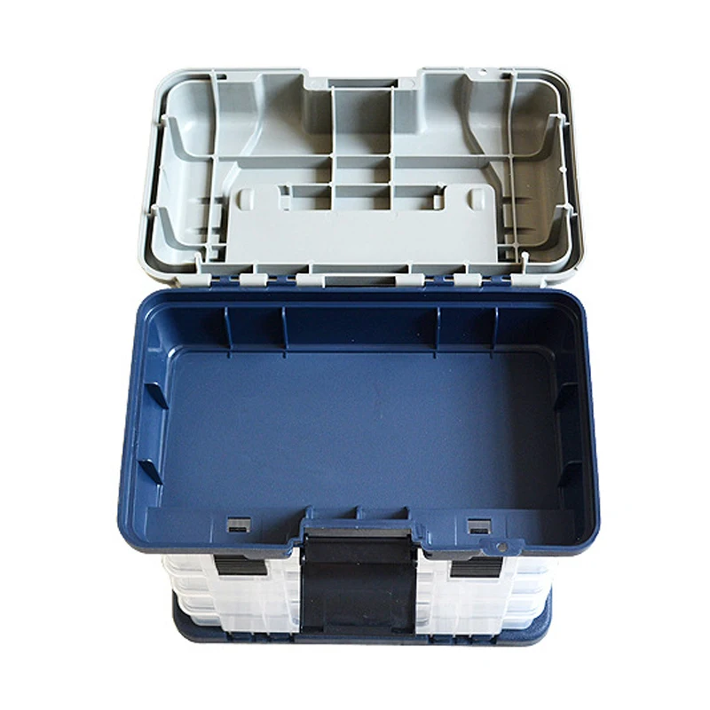 Fishing Tackle Box Plano Lures Storage Tray Bait Case Tool Organizer Bulk Drawer