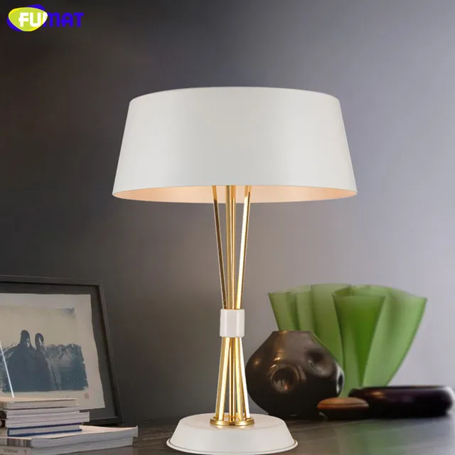 fumat metal table lamps modern designer study desk lamp bedroom