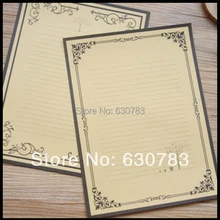 20 листов/упаковка Европейский стиль бумага для рисования вода цветная бумага восстановление древних способов крафт-бумага, украшенная бумага для письма