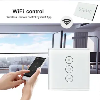 

Alexa Switch Smart Wifi Curtain Switch Support APP Remote Control Voice Controlling Wifi Curtain Controller 110-240V EU