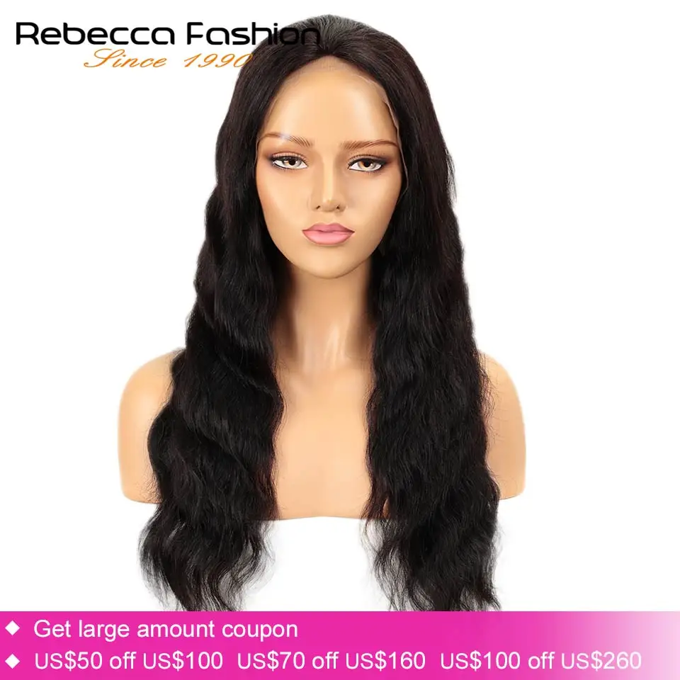 

Body Wave Lace Front Human Hair Wigs For Women Pre Plucked Hairline With Baby Hair 8-28Inch Brazilian Remy Hair Bleached Knots