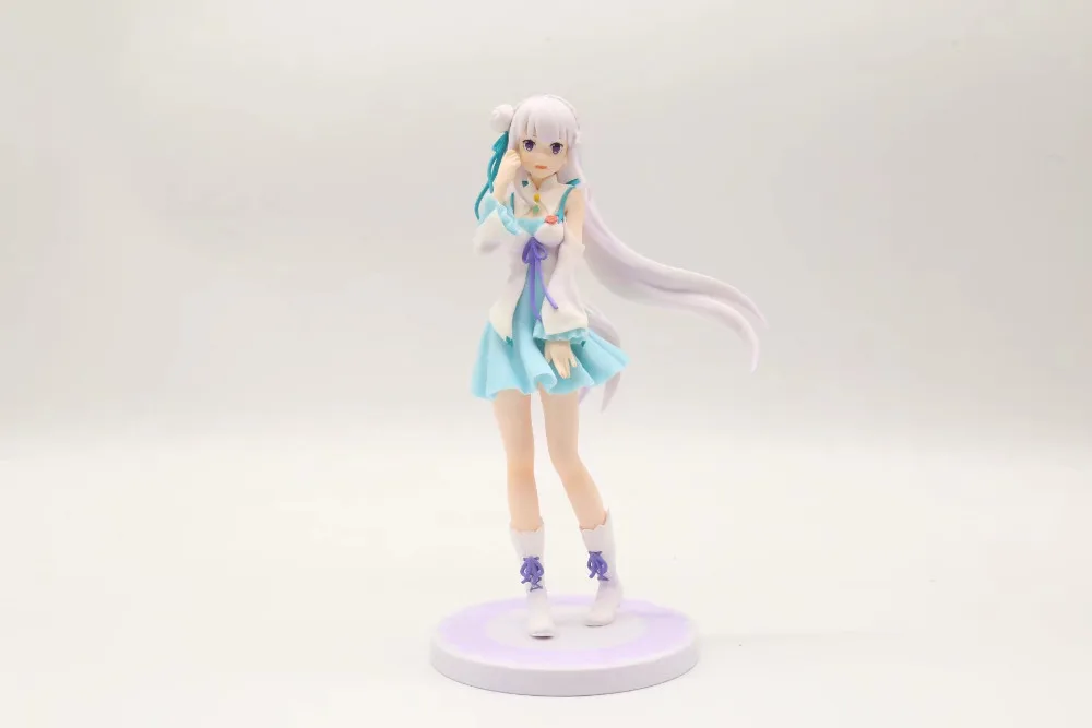 Экшн фигурка из аниме Re:Zero kara Hajimeru Isekai Seikatsu Emilia новые Коллекционные фигурки ПВХ