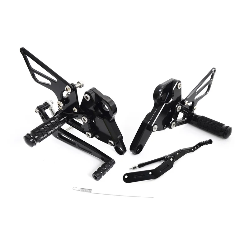 NICECNC Гонки подножки Rearsets подставки для ног Регулируемый подножек Yamaha MT-09 MT09 FZ09 FZ-09