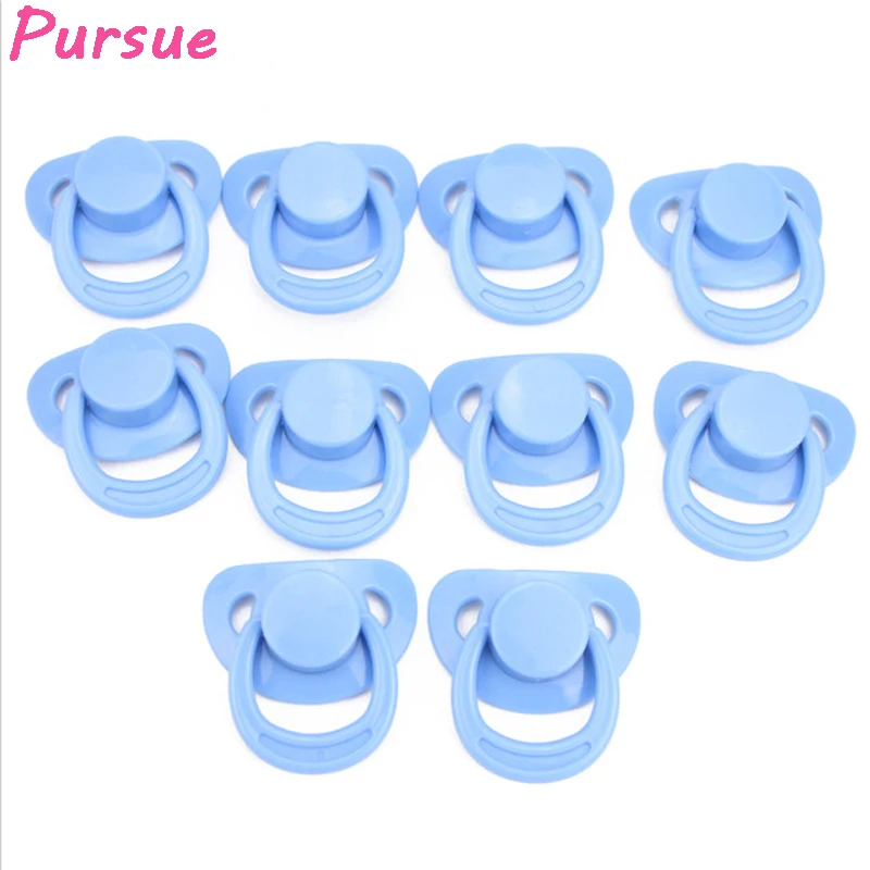 Pursue 10pcs Pacifier for Reborn Dolls Dummy Pacifier Soother