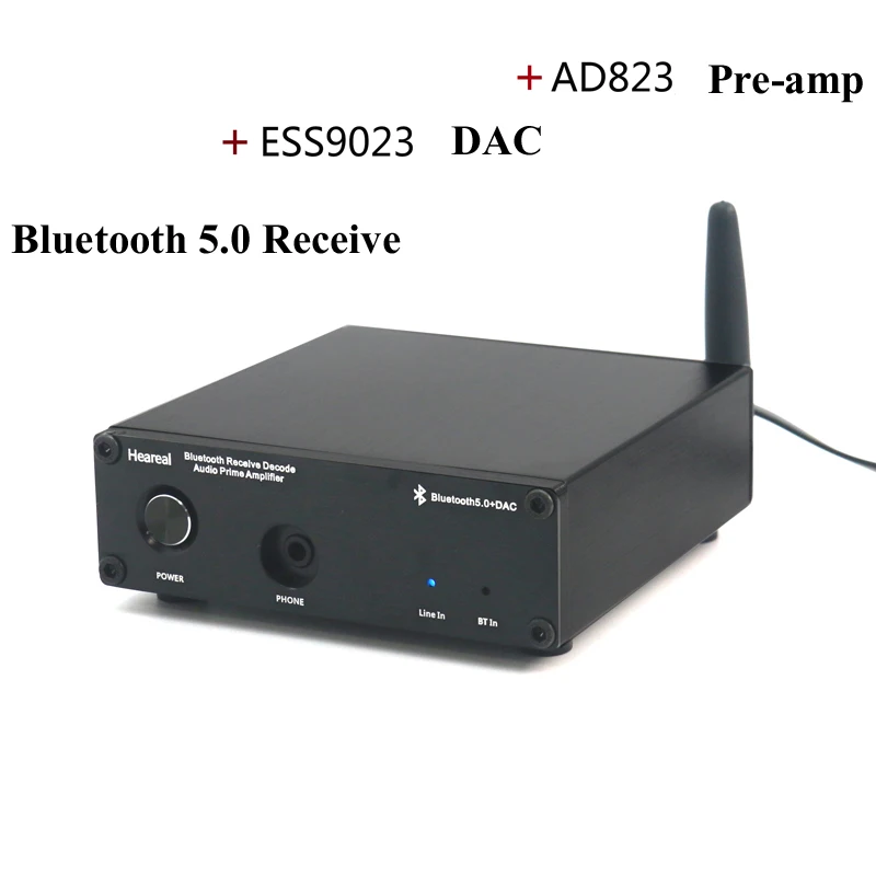Lusya Bluetooth 5 0 QCC3003 беспроводной приемник ESS9023 dac декодер Hi Fi предусилитель без потерь