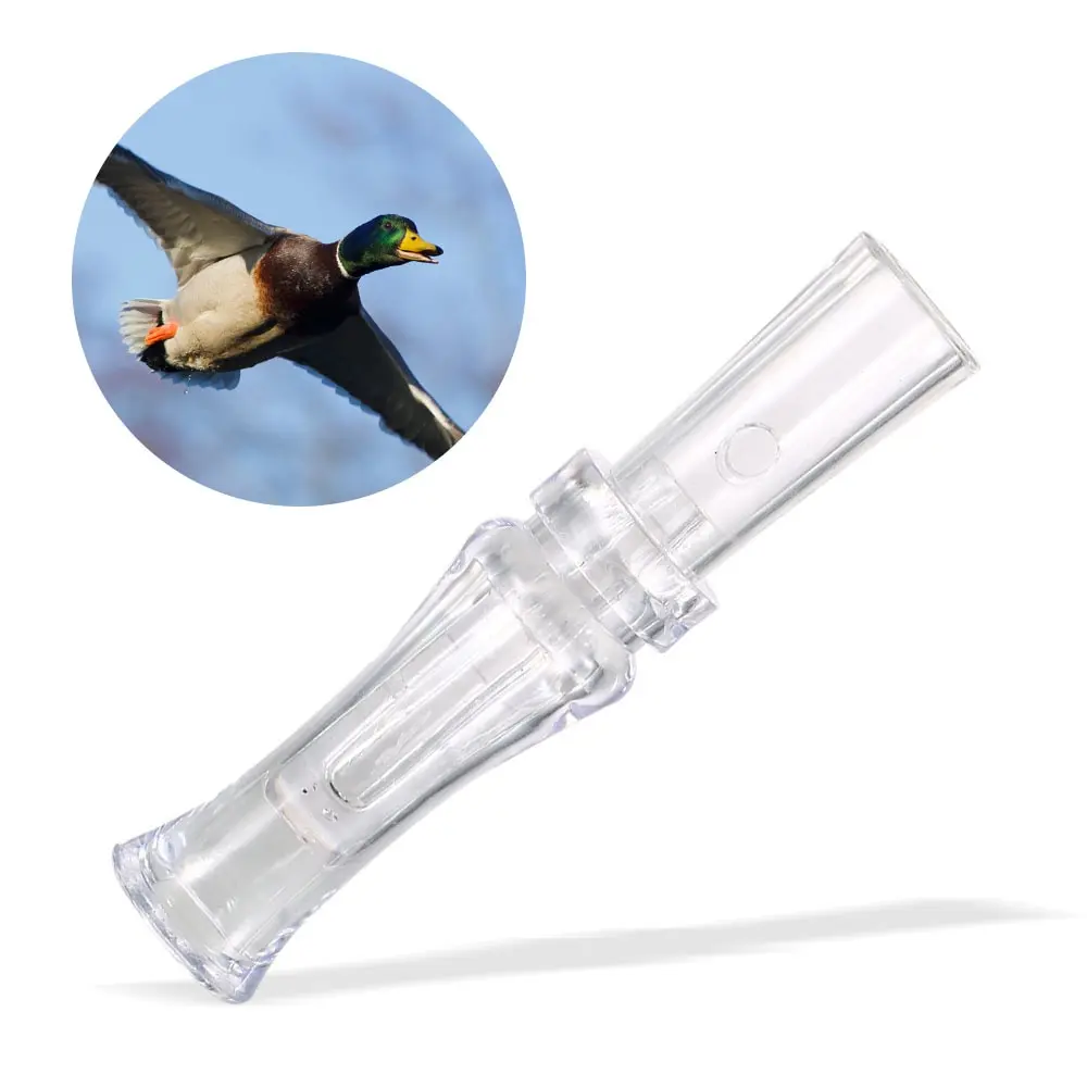 

Duck Calls Hunting Accessories Plastic Duck Hunting Call Whistle with Single Reed for Outdoor Hunting Game Calls Hunting Gear