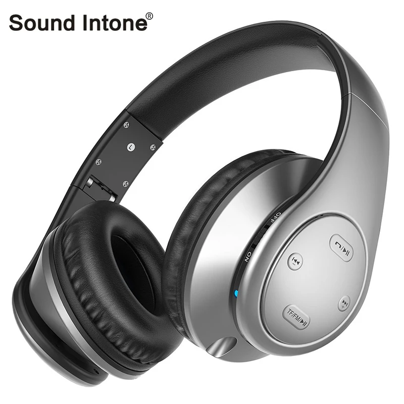 

Sound Intone P7 Wireless Headphones Bluetooth Foldable Stereo headset with Microphone Support TF Card Music for iphone xiaomi