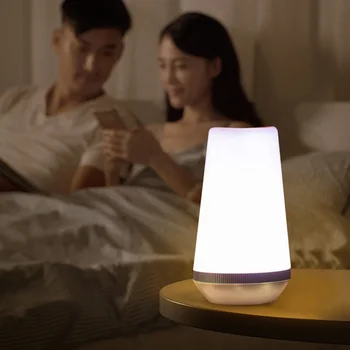 

Smart Table Lamp App Control Colorful Bedside Table Vibe Night Light for Home JA55