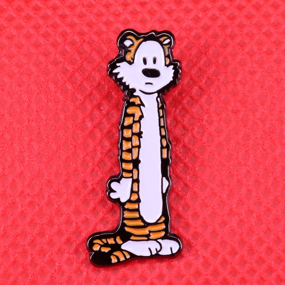 

Tigger enamel pin cute animal brooch Winnie The Pooh tiger badge cartoon lovers gift girl women jacket backpack accessory