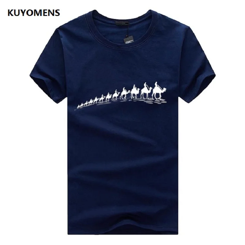 KUYOMENS мужские футболки размера плюс 5XL 4XL футболка Homme летние шорты рукав мужской