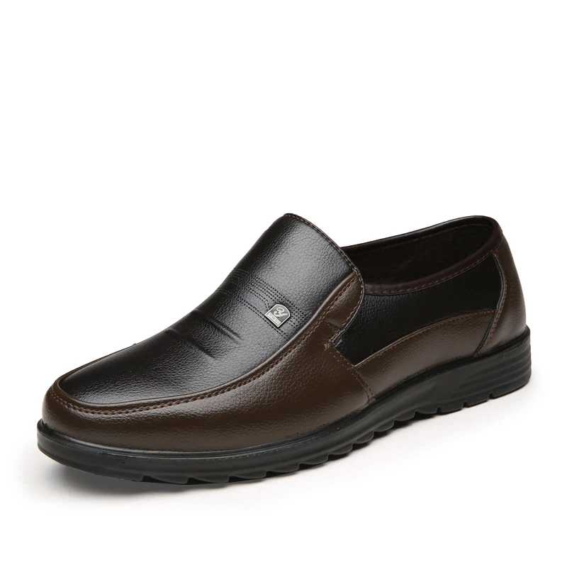 italian classical formal men shoes leather slip on working elegant footwear male moccasins homme cheap man oxford shoes for men (4)