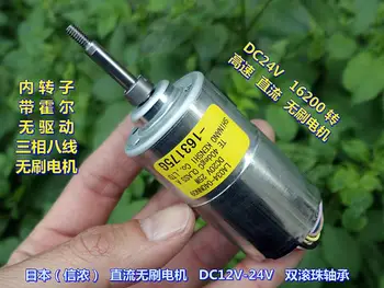 

Inner rotor double ball bearing DC12V-24V high speed DC brushless motor