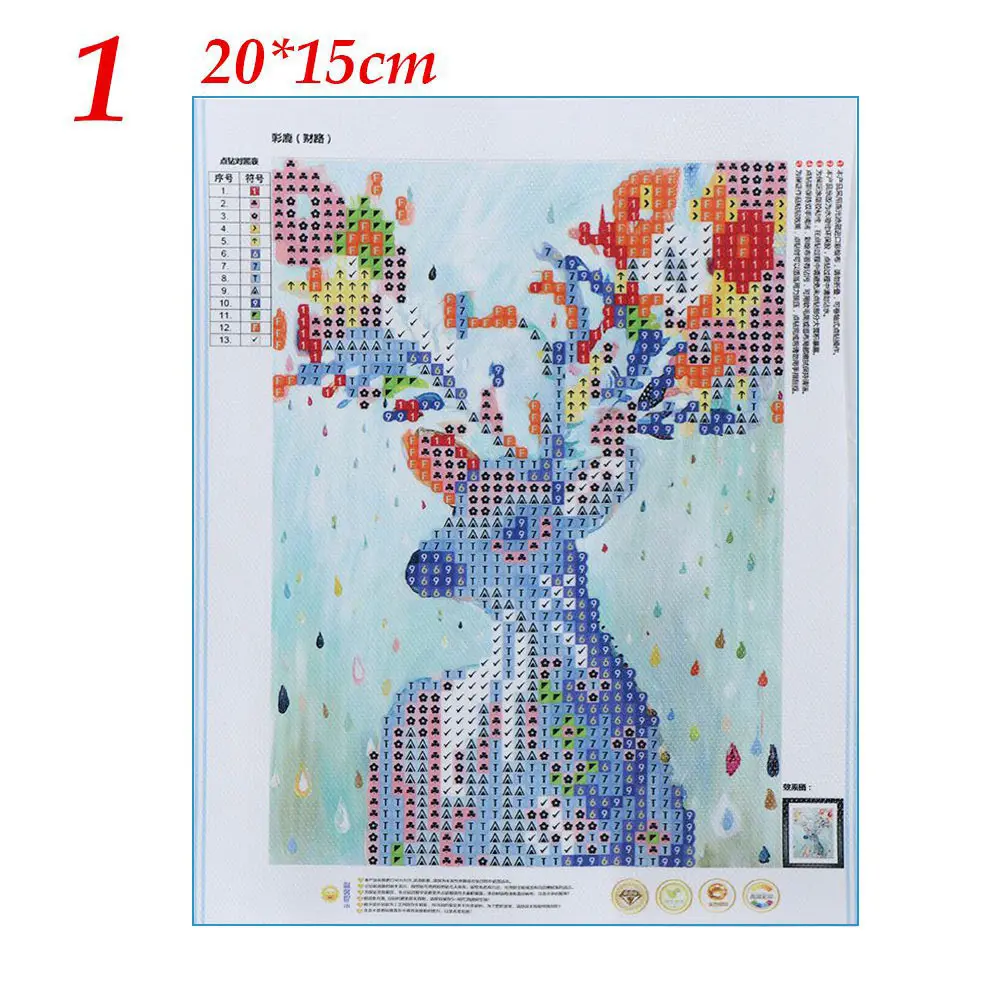 

1PC 5D Diamond Painting Merry Christmas Santa Snowman Cross Stitch Embroidery Rhinestone DIY Crafts Home Decor Needlework