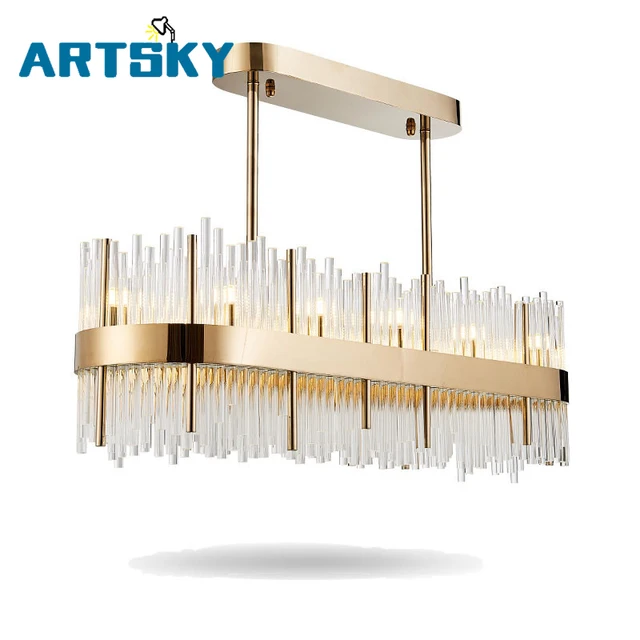 Moderno Rettangolare di Grandi Dimensioni K9 Lampadario di Cristallo ... Moderno Rettangolare di Grandi Dimensioni K9 Lampadario di Cristallo ...