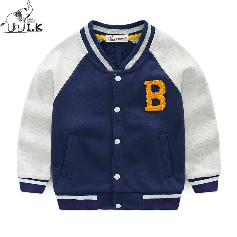 I.K Infant boys warm jacket Toddler kids sport warm outwear Kinder