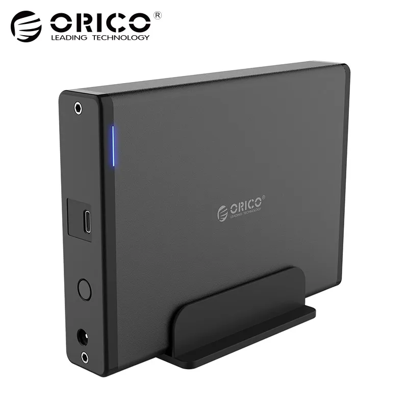 ORICO 3.5 inch Type-C USB3.1 To SATA3.0 External Case HDD SSD Hard Drive Disk Enclosure Dock Storage Box 5GBPS Detachable 8TB ORICO 3.5 inch Type-C USB3.1 To SATA3.0 External Case HDD SSD Hard Drive Disk Enclosure Dock Storage Box 5GBPS Detachable 8TB