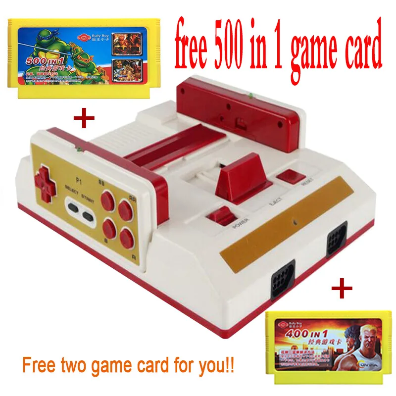

New Video Game Console To TV With Wireless Gamepad Controller HD HDMI TV Out For 8bit Family TV game +500 in1 400 In1 game card