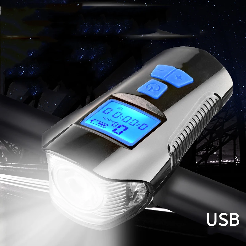 Новое поступление велосипедный передний светильник luz bicicleta USB зарядка лампа для