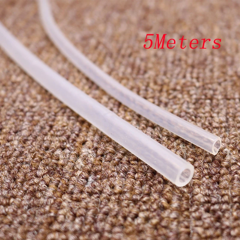 

5Meters Silicone Tube High Temperature Water-cooled Pipe 3x5/5x8/7x10mm 385/365 Water Pump Tube Spare Parts for RC Model