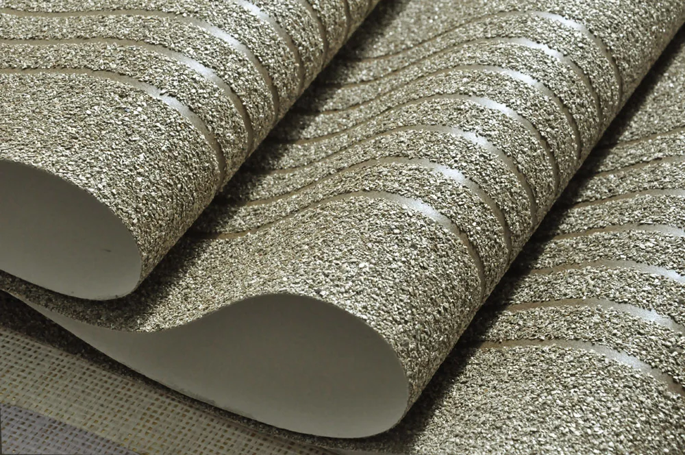

luxury shipping discount 1302 brown green vermiculite mica wallpaper for home decoration club wall 0.91mx7.3M
