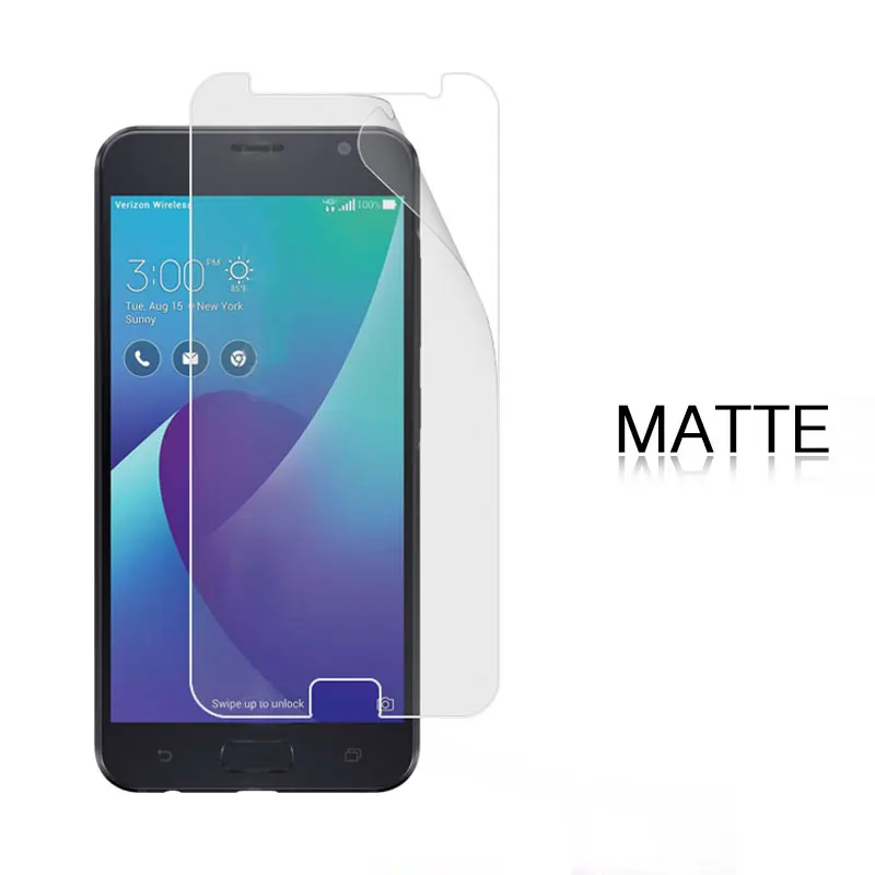 Прозрачная глянцевая пленка для Asus PadFone Mini PF400CG 4 в матовой пленке с антибликовым